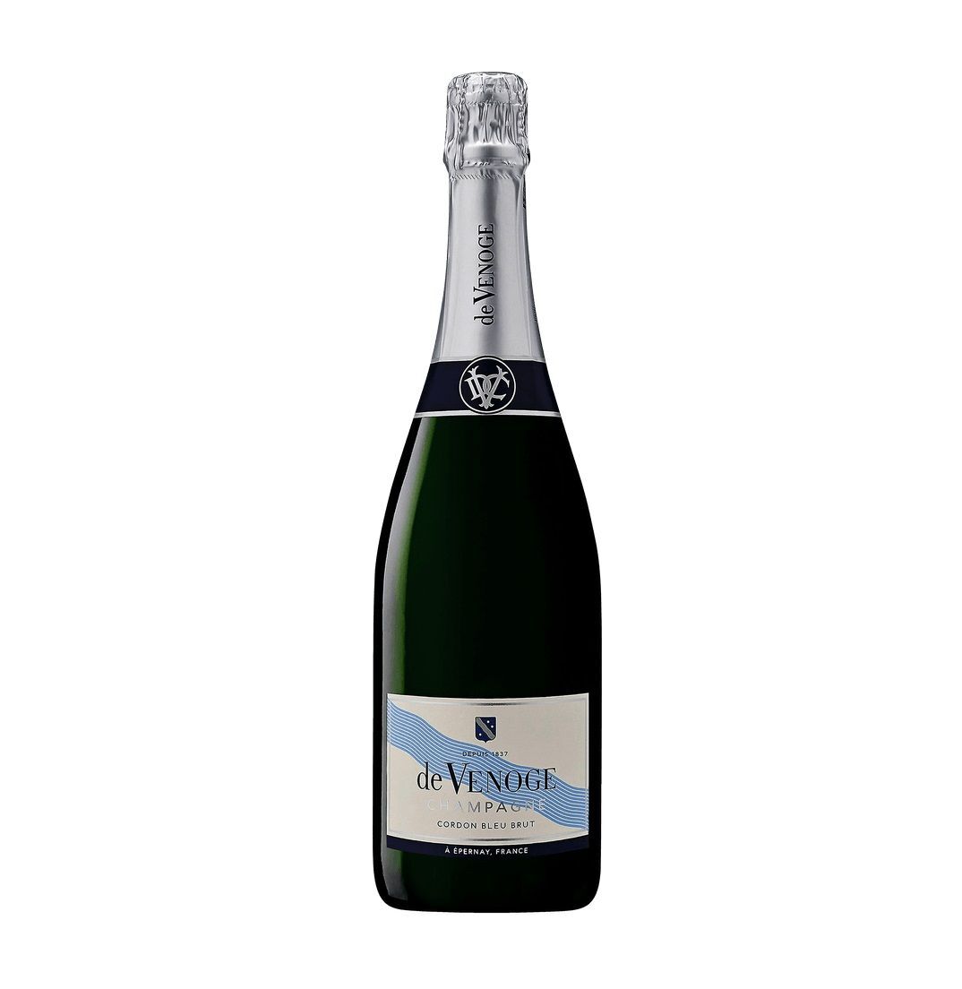 De Venoge - Champagne Cordon Bleu Brut 0,75 lt.