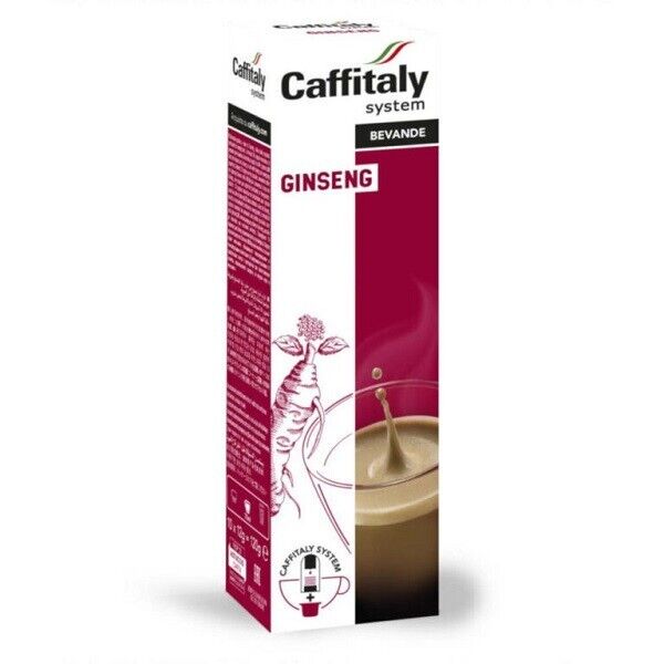 Caffè Caffitaly ÈCAFFÈ GINSENG 10 Capsule Cialde - 100% Originale