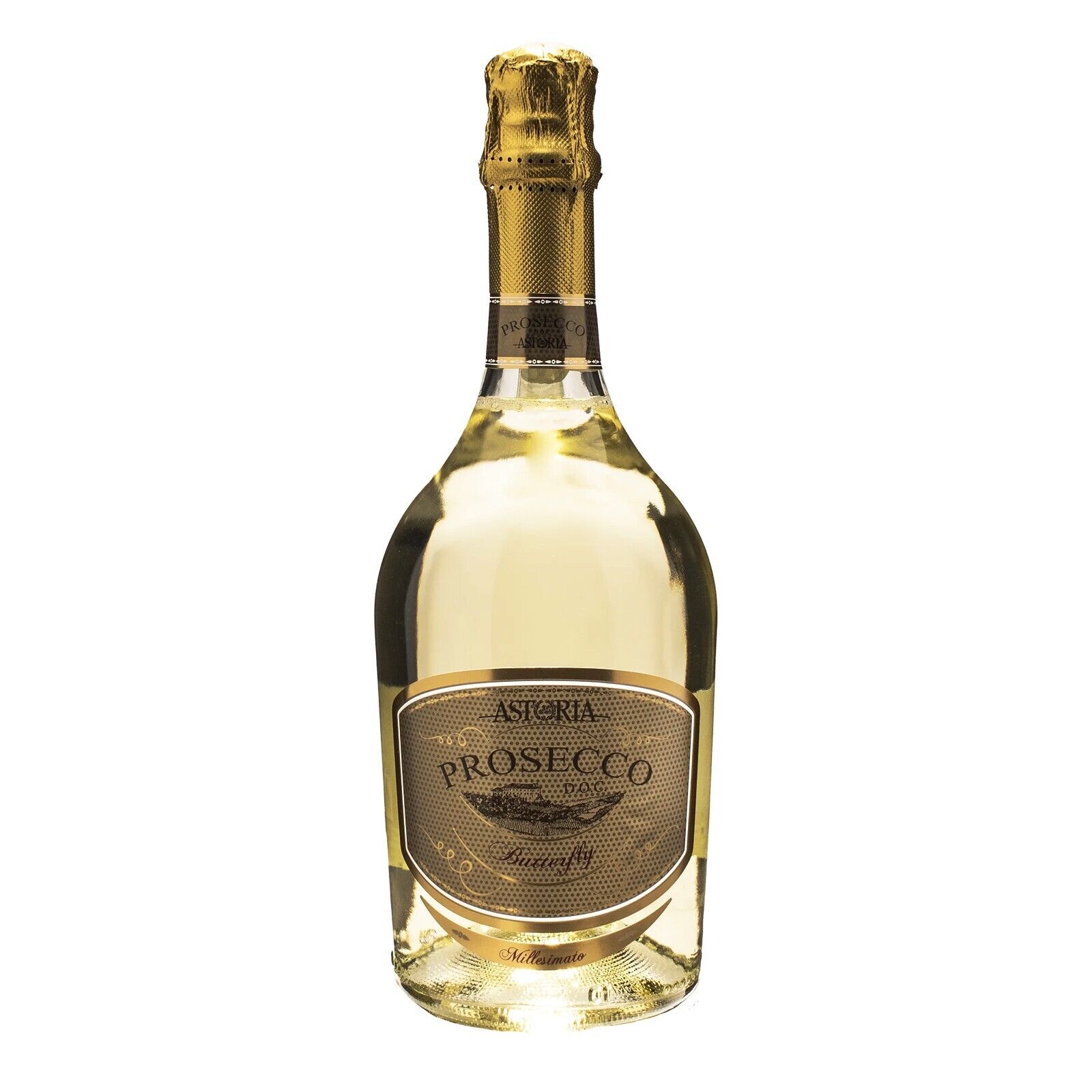 Astoria Butterfly Prosecco DOC Millesimato Extra Dry 75cl 11%Vol.