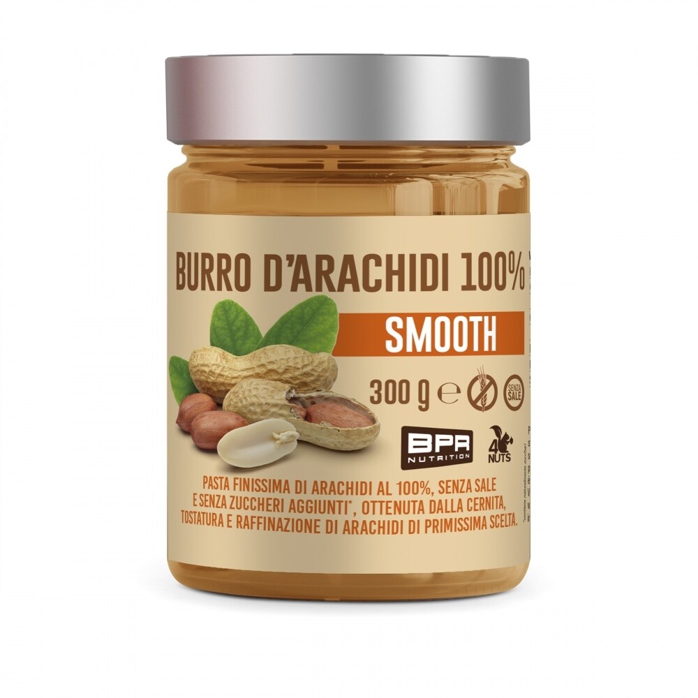 BPR Peanut Butter 100% SMOOTH 300g