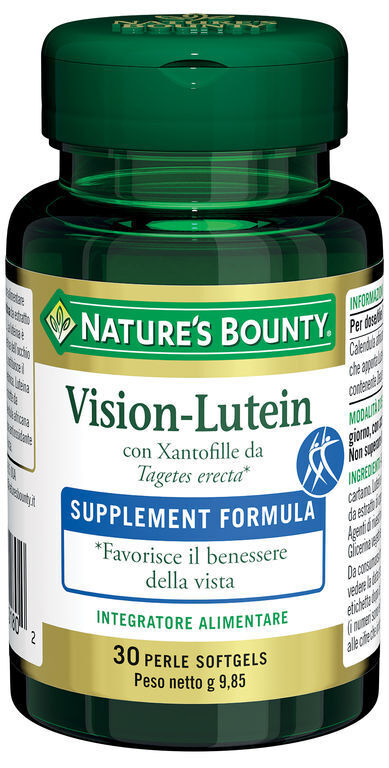 Vision Lutein Nature's Bounty 30 Perle Softgels