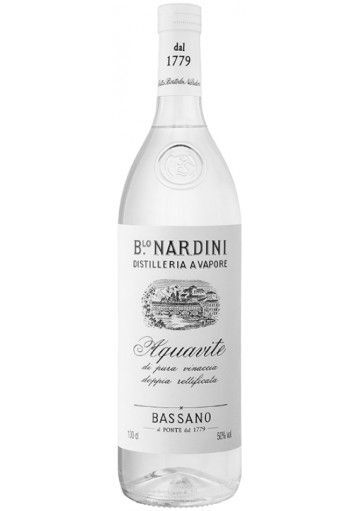 Distilleria Nardini - Grappa Bianca Acquavite di Pura Vinaccia 1 lt.