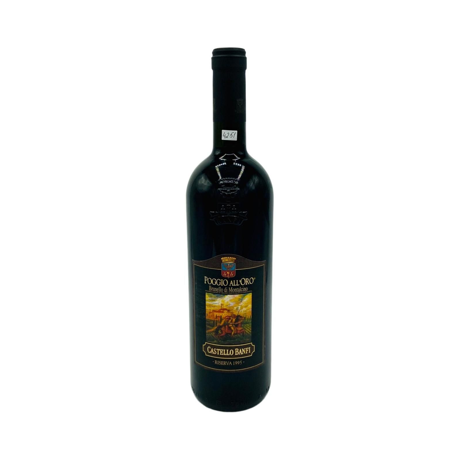 Vintage Bottle - Banfi Brunello di Montalcino Riserva DOCG "Castello Banfi Poggi