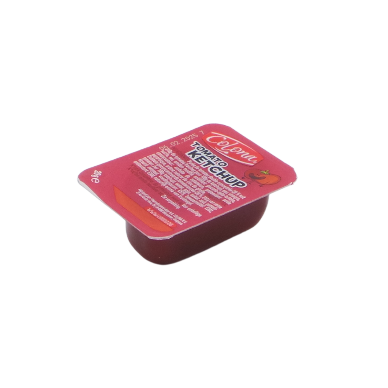 Salsa Ketchup Pots Colona Tomato Ketchup Sauce 120 Vaschette da 20 ml Monodose