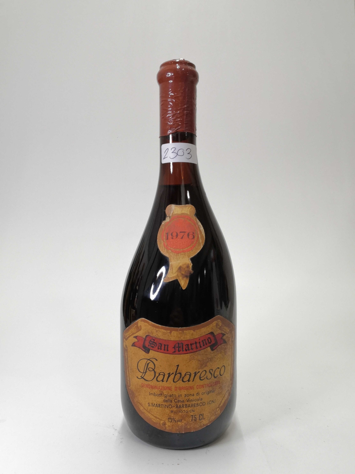 Vintage Bottle - San Martino Barbaresco DOC 1976 0,75 lt. - COD. 2303