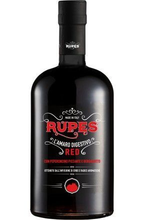 Rupes - Amaro Rupes l'Amaro Digestivo RED con Peperoncino Piccante e Bergamotto