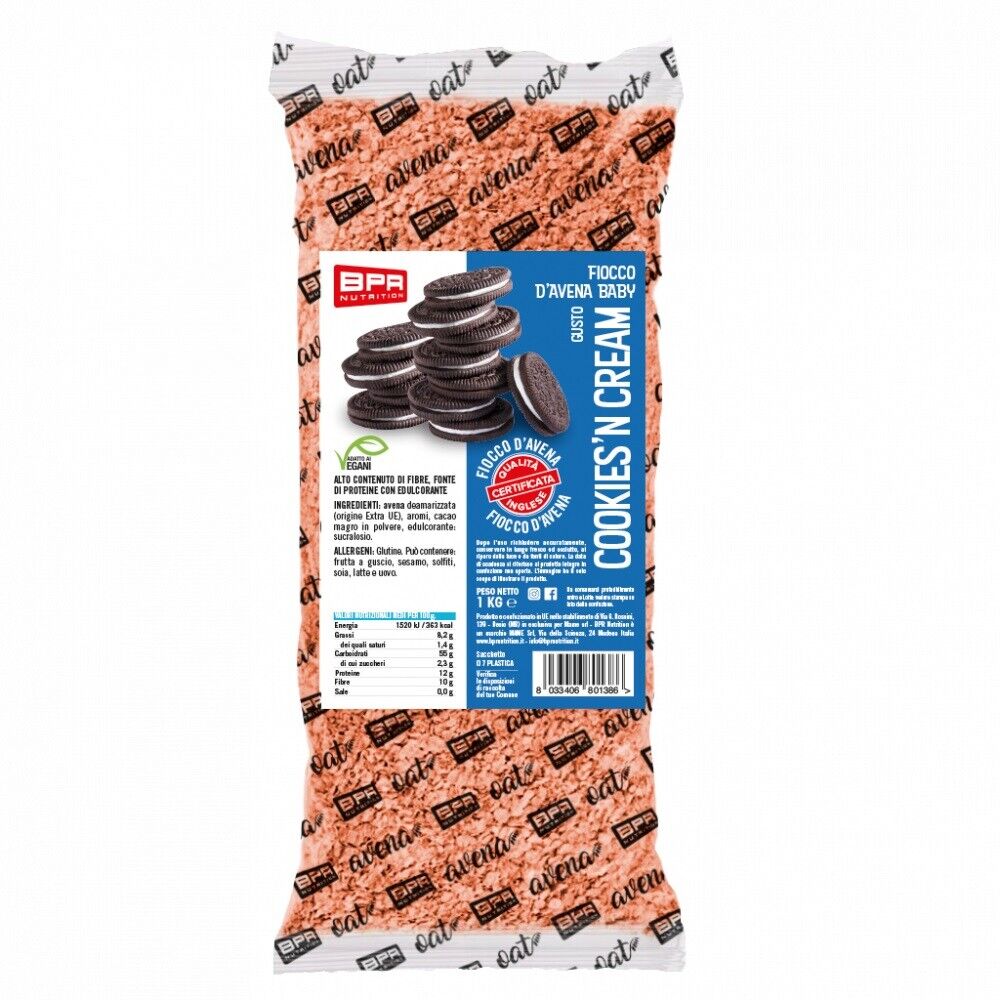 BPR Fiocco d'Avena Baby COOKIES 'N CREAM 1kg