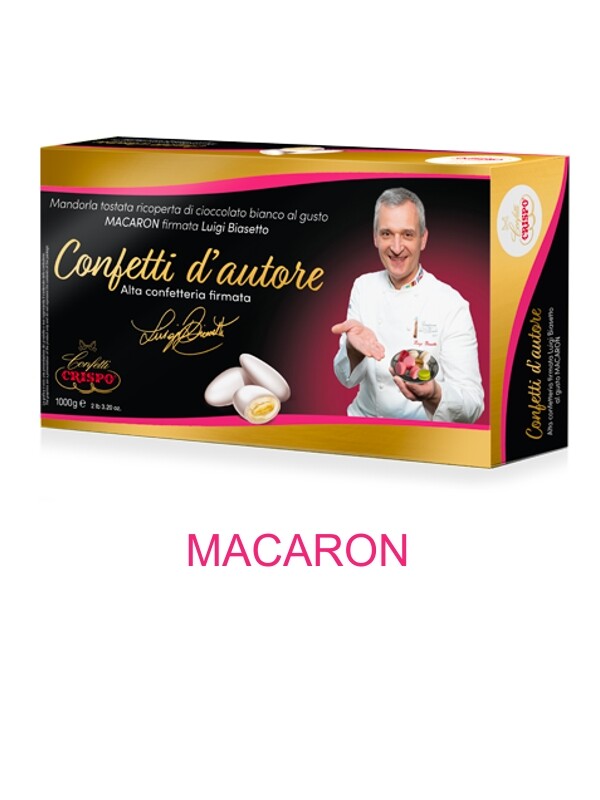 CONFETTI D AUTORE ALLA MANDORLA TOSTATA MACARON 1 KG
