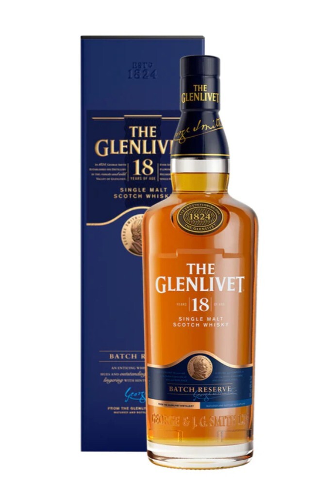 THE GLENLIVET 18 YEARS OF AGE (1 pz) SINGLE MALT -70CL-ASTUCCIATO Offerta 62€
