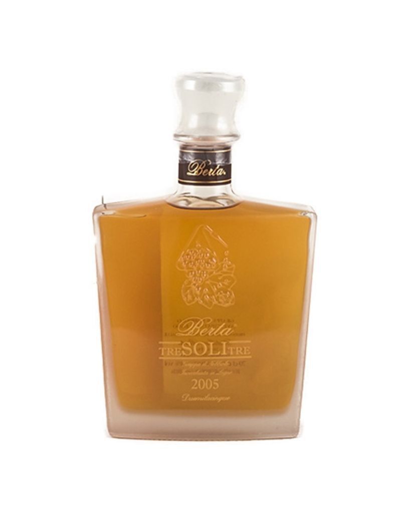 Berta - "Linea Riserve" Grappa di Nebbiolo "Tre Soli Tre" 0,70 lt.