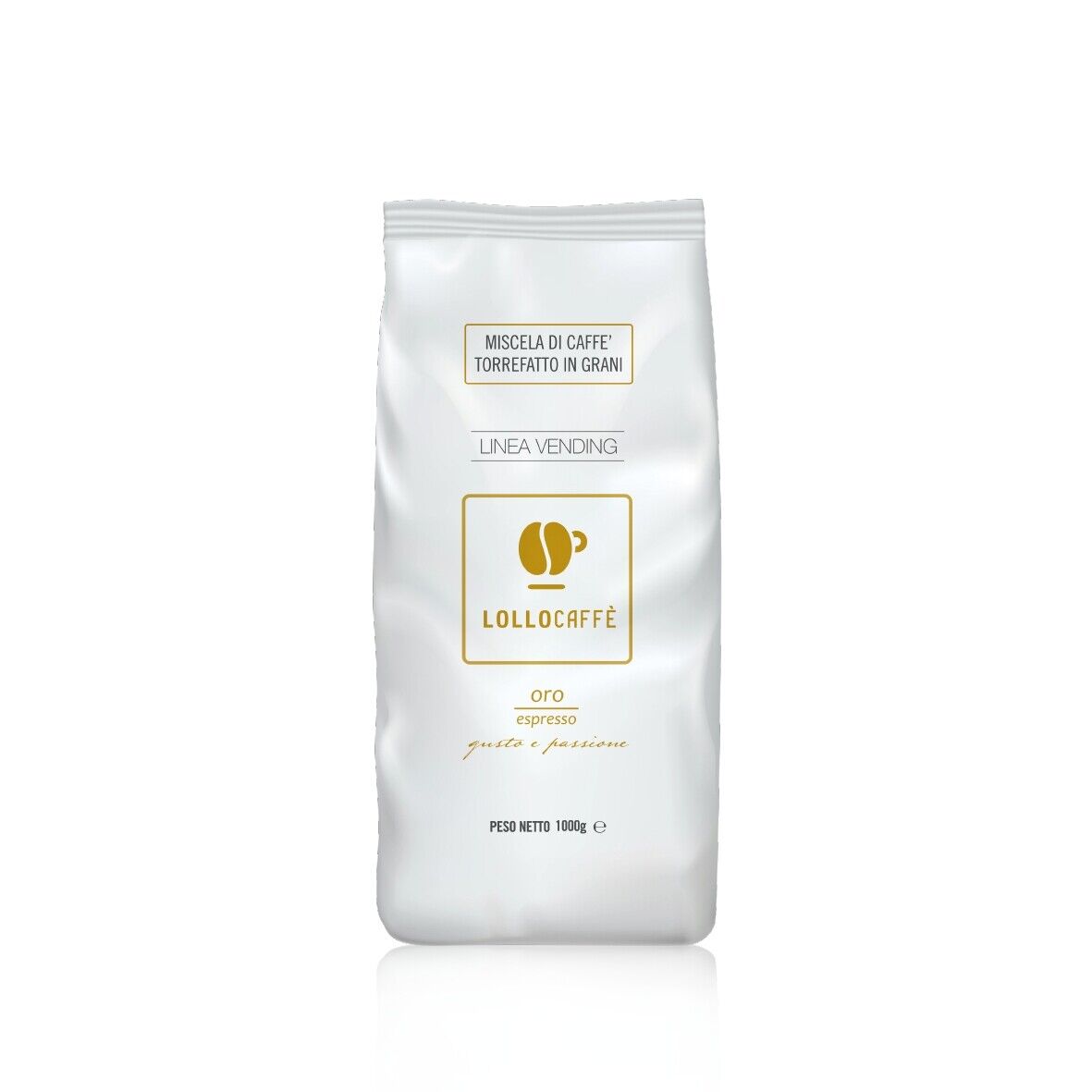 Caffè in grani Lollo miscela oro confezione da 1kg