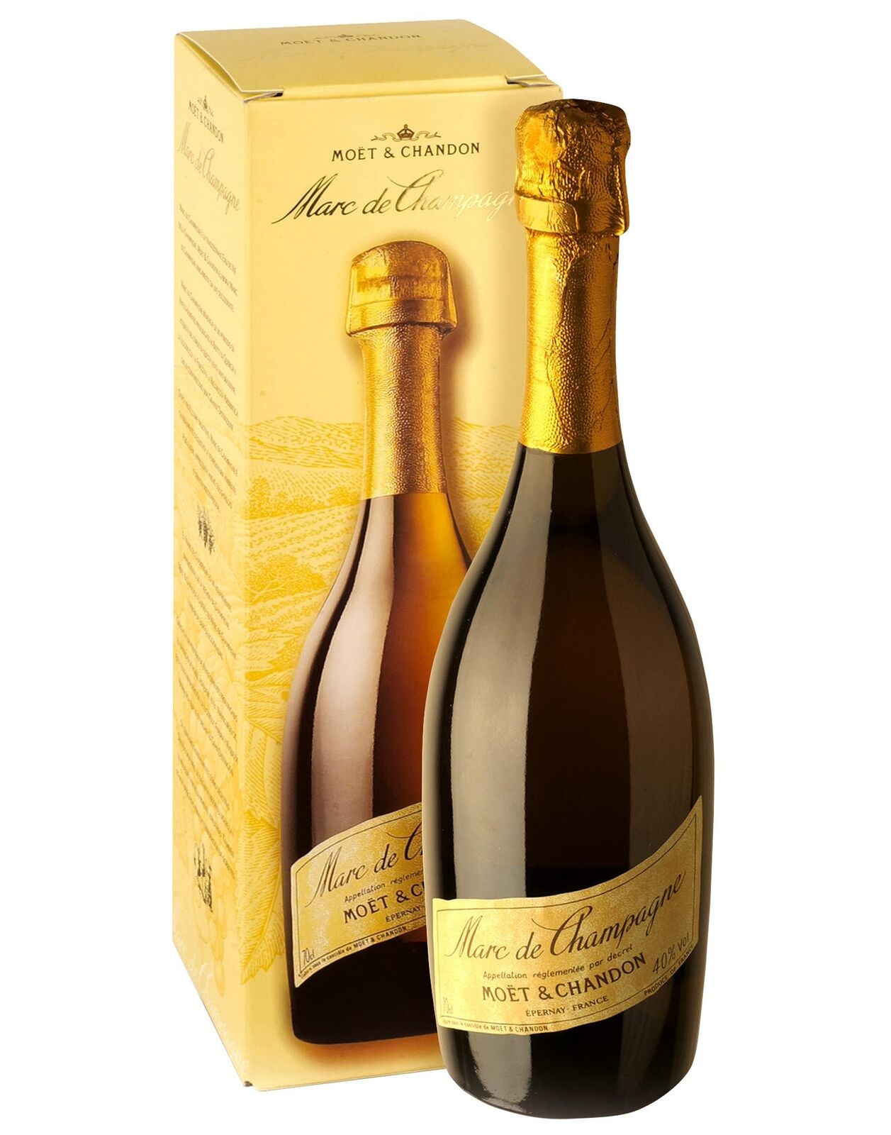Moet&Chandon - Marc de Champagne 0,70 lt. + Box