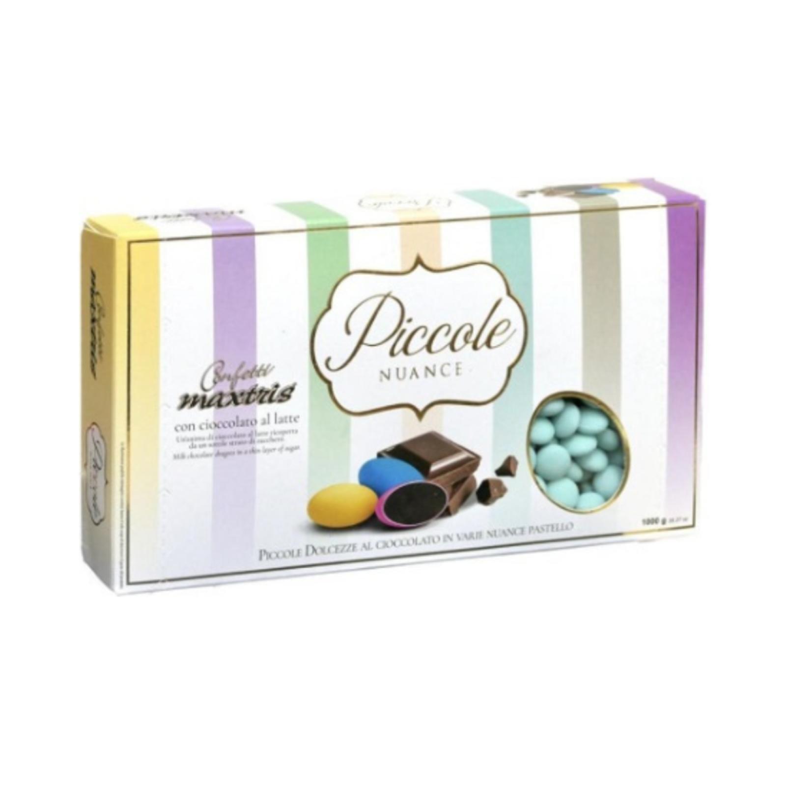 Confetti Maxtris  Piccole Nuance  Tiffany  Lenti Al Cioccolato  1 Kg
