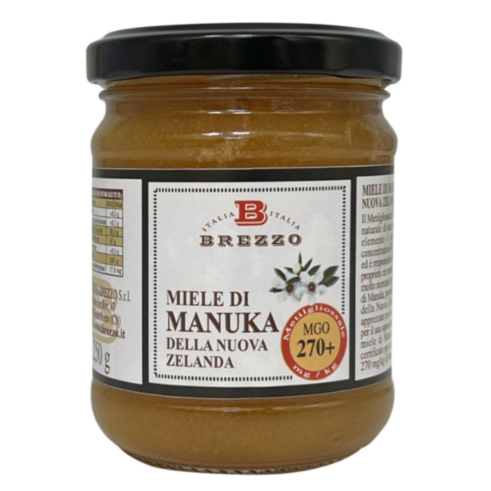 Miele Brezzo Miele Di Manuka MGO 270 Vasetto da 250 g Miele Italiano