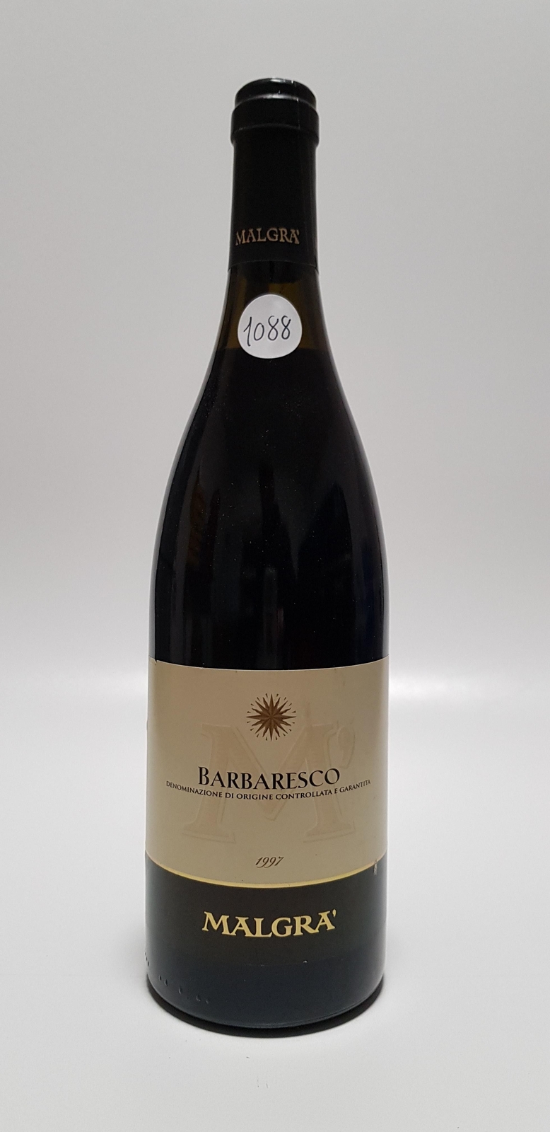Vintage Bottle - Malgrà Barbaresco 1997 0,75 lt. - COD. 1088