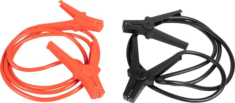 Coppia cavi batteria con pinze isolate in ABS 300AH START