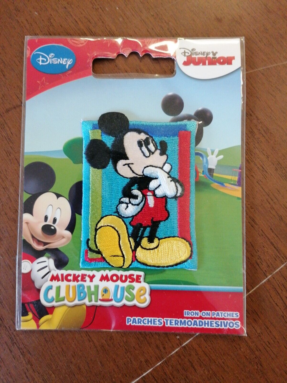 Official Disney Mickey Mouse Toppa Ricamata  Patches Termoadhesivos Iron On