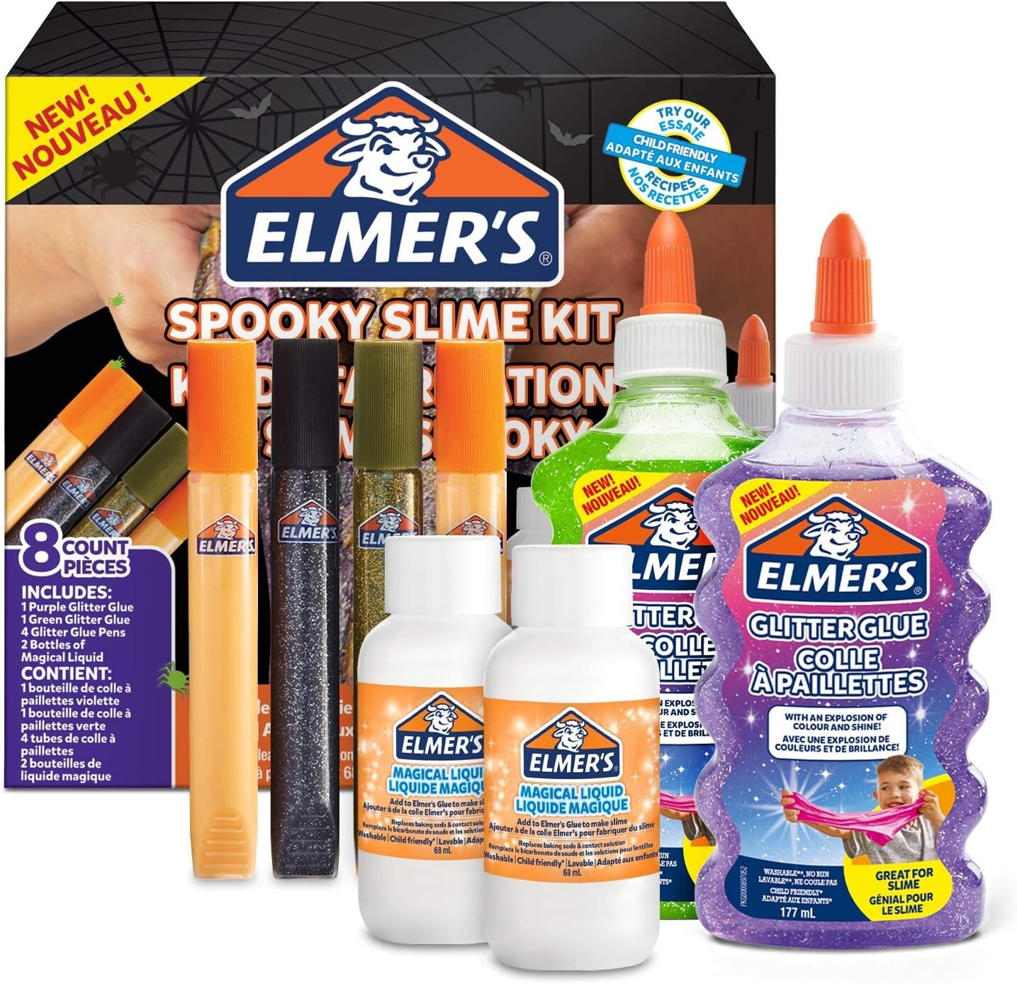 Slime Spettrale Elmer's ,  Kit per Slime Spettrale
