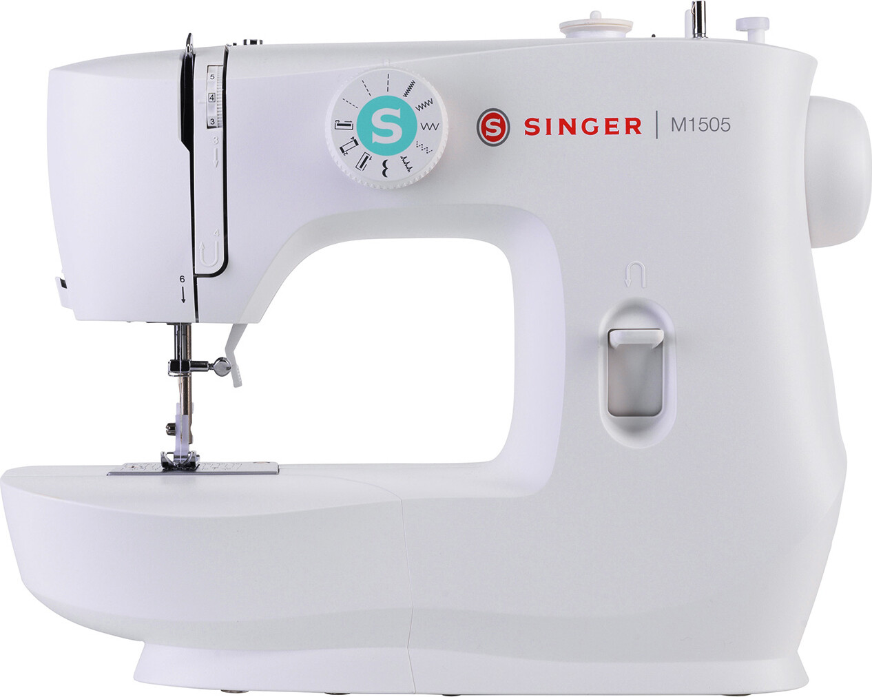 Macchina da Cucire 14 Programmi 4 Tempi Bianco Singer M1505