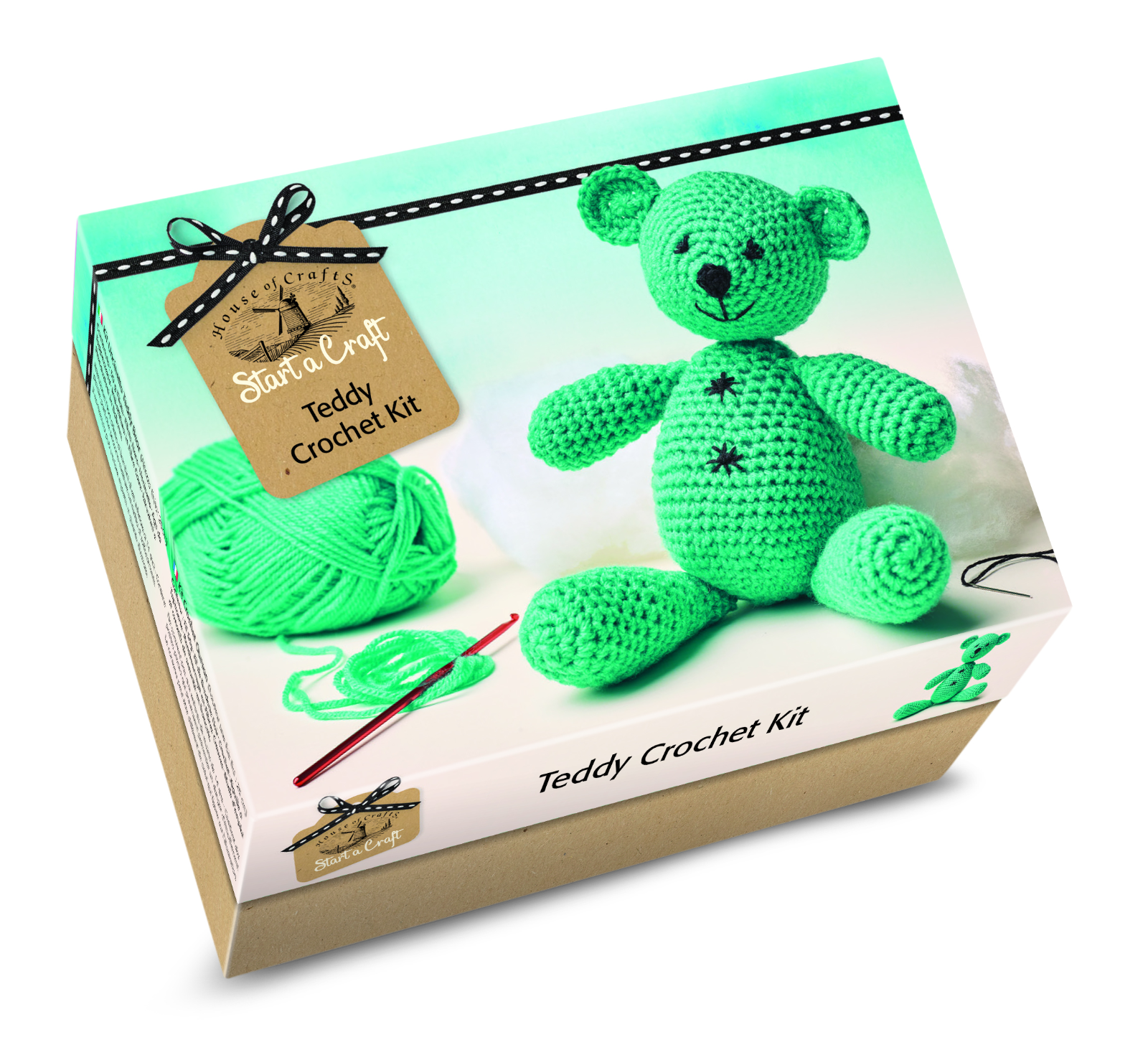 House Of Crafts Make Your Own Uncinetto Orsacchiotto Starter Kit Regalo SC040