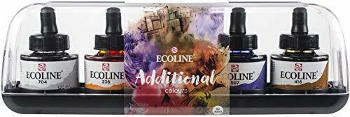 Ecoline Ulteriori Colori, liquida Color acqua (f3j)