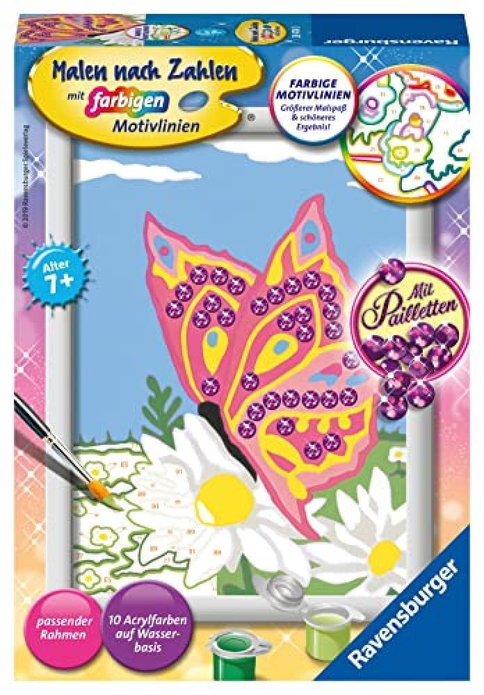 (TG. Medio) Ravensburger Spieleverlag Schmetterling Malen nach Zahlen Sonderseri