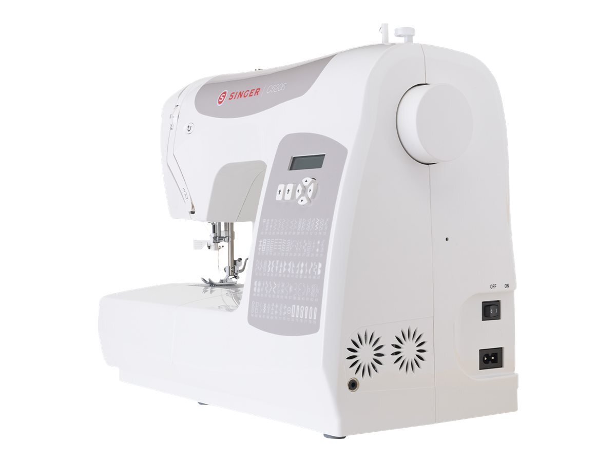 VSM SINGER C5205 Grigio Bianco Computerised sewing machine 1 tempo LCD 230240102