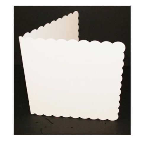 25 x 20.3cm Bianco Smerlato Vuoto Cartoline & Buste Creazione Biglietti Craft