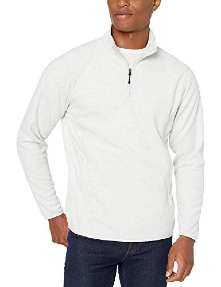 (TG. US XL (EU XL - XXL)) Amazon Essentials Quarter-Zip Polar Fleece Jacket Oute