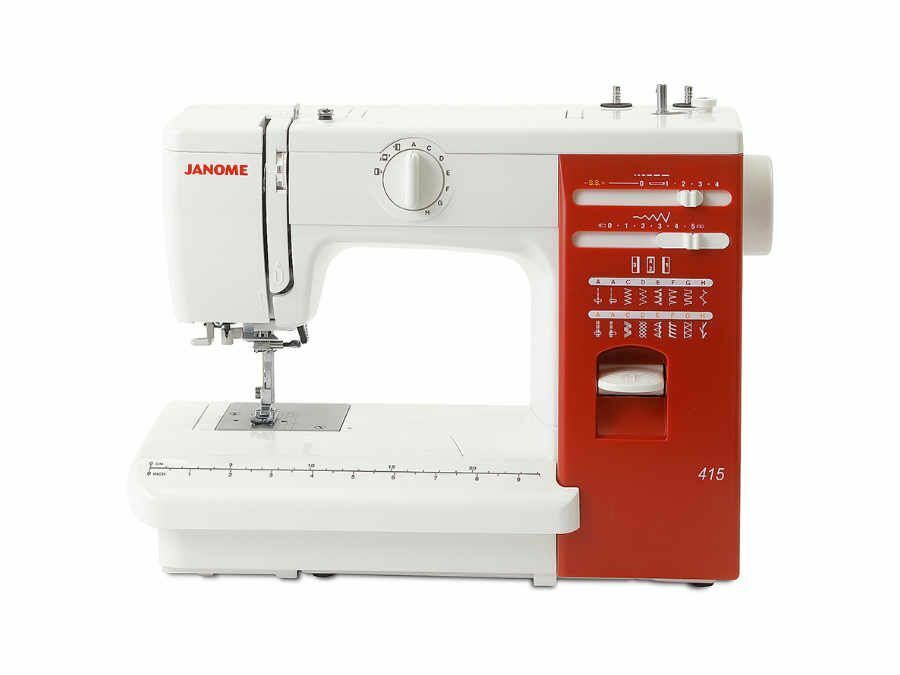 Macchina per cucire Janome 415 con 5 Anni di Garanzia