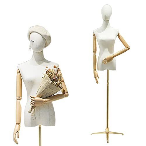 HIYOUGO Manichino Sartoriale, Articolato Busto Sartoriale Donna, (p7E)