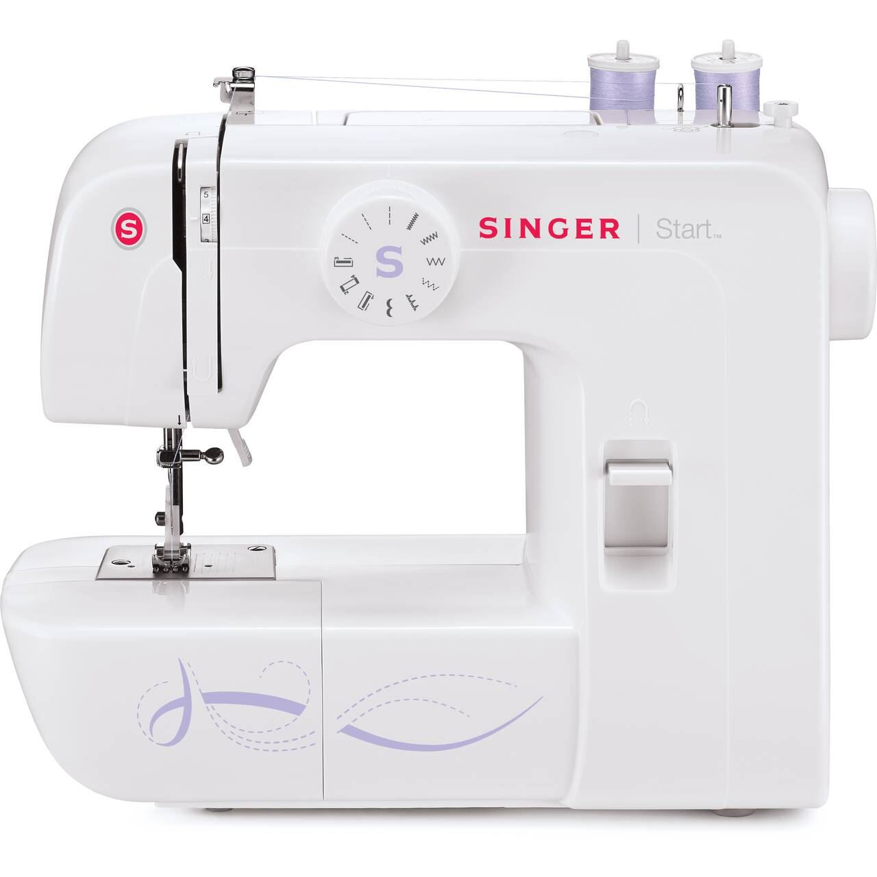 SINGER MACCHINA DA CUCIRE CUCITO MECCANICA AUTOMATICA START 1306 BIANCO