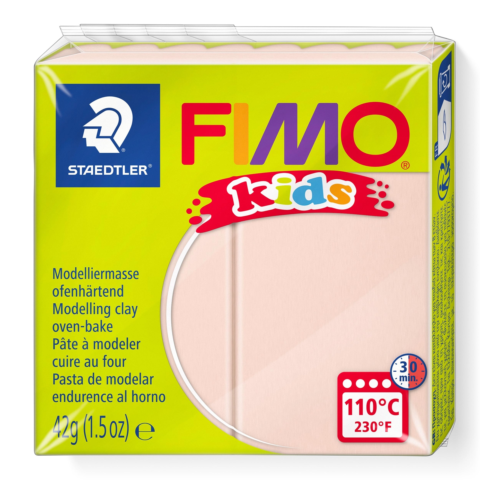 Staedtler FIMO Kids Extra Soft Polymer Clay - -Oven Bake Clay for Modeling, Jewe