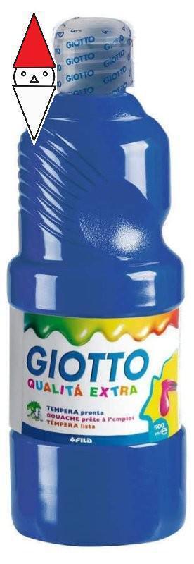 ARTICOLO DISEGNO FILA FLACONE 500ML GIOTTO PAINT BLU