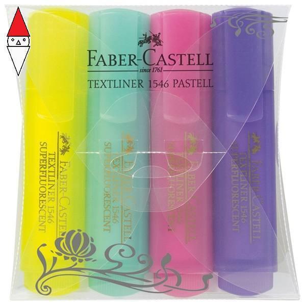 ARTICOLO SCRITTURA FABER-CASTELL EVIDENZIATORI TL 46 PAS BUSTINA DA 4