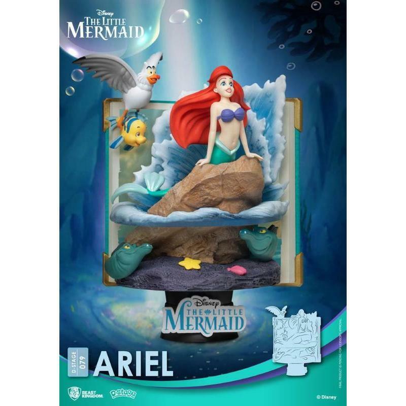 THE LITTLE MERMAID Story Book Series D-Stage Ariel Diorama 15 cm BEAST KINGDOM