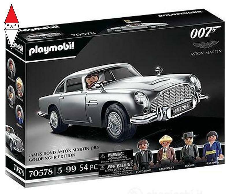 COSTRUZIONE PLAYMOBIL JAMES BOND ASTON MARTIN DB5 GOLDFINGER EDITION