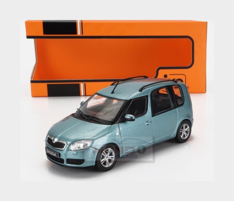 1:43 IXO Skoda Roomster 2007 Light Blue Met CLC472N.22