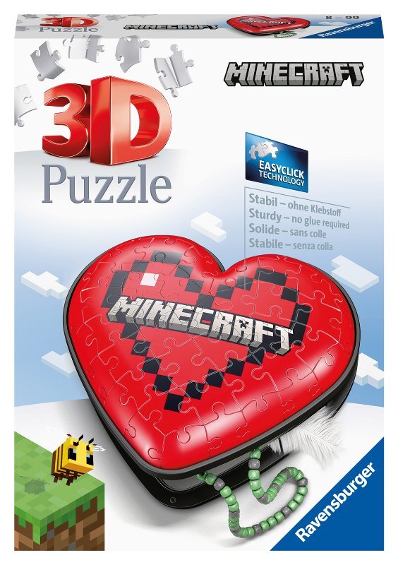 GIOCATTOLO Organizers Heart Minecraft