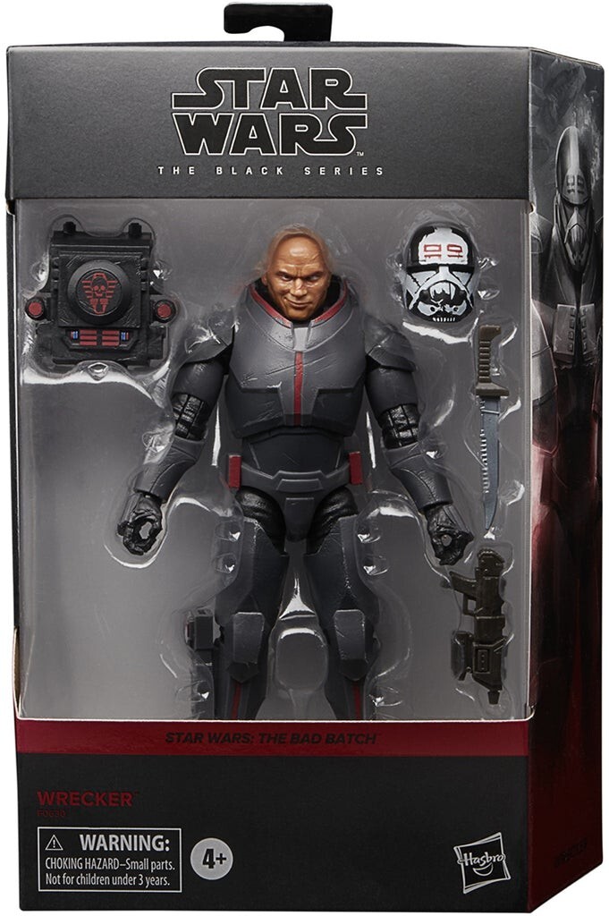 Wrecker Figura 15 Cm Star Wars The Bad Batch Black Series F06305l0 Hasbro