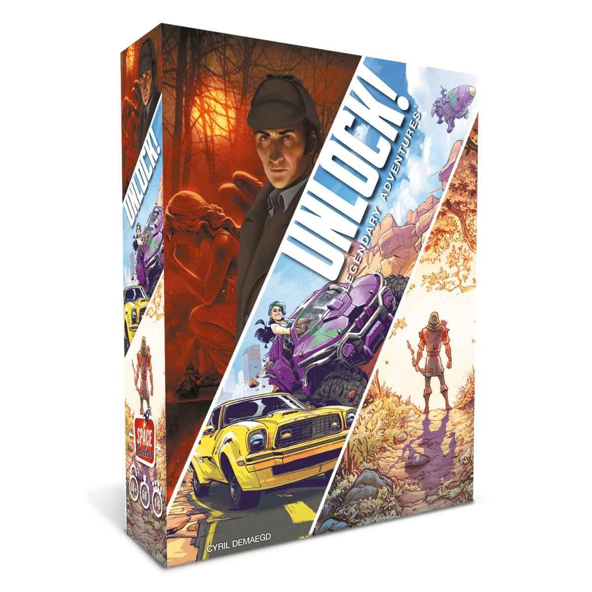 UNLOCK! Legendary Adventures - Gioco Tavolo Collaborativo Italiano by Asmodee