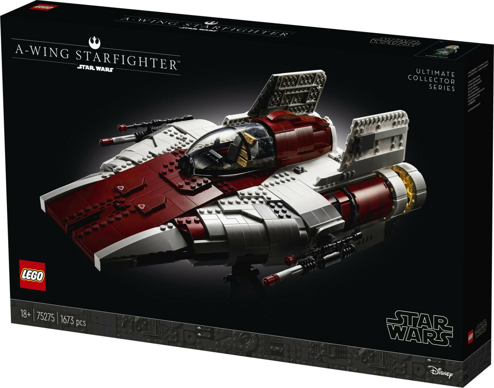 LEGO Star Wars UCS 75275 - A Wing Starfighter NUOVO