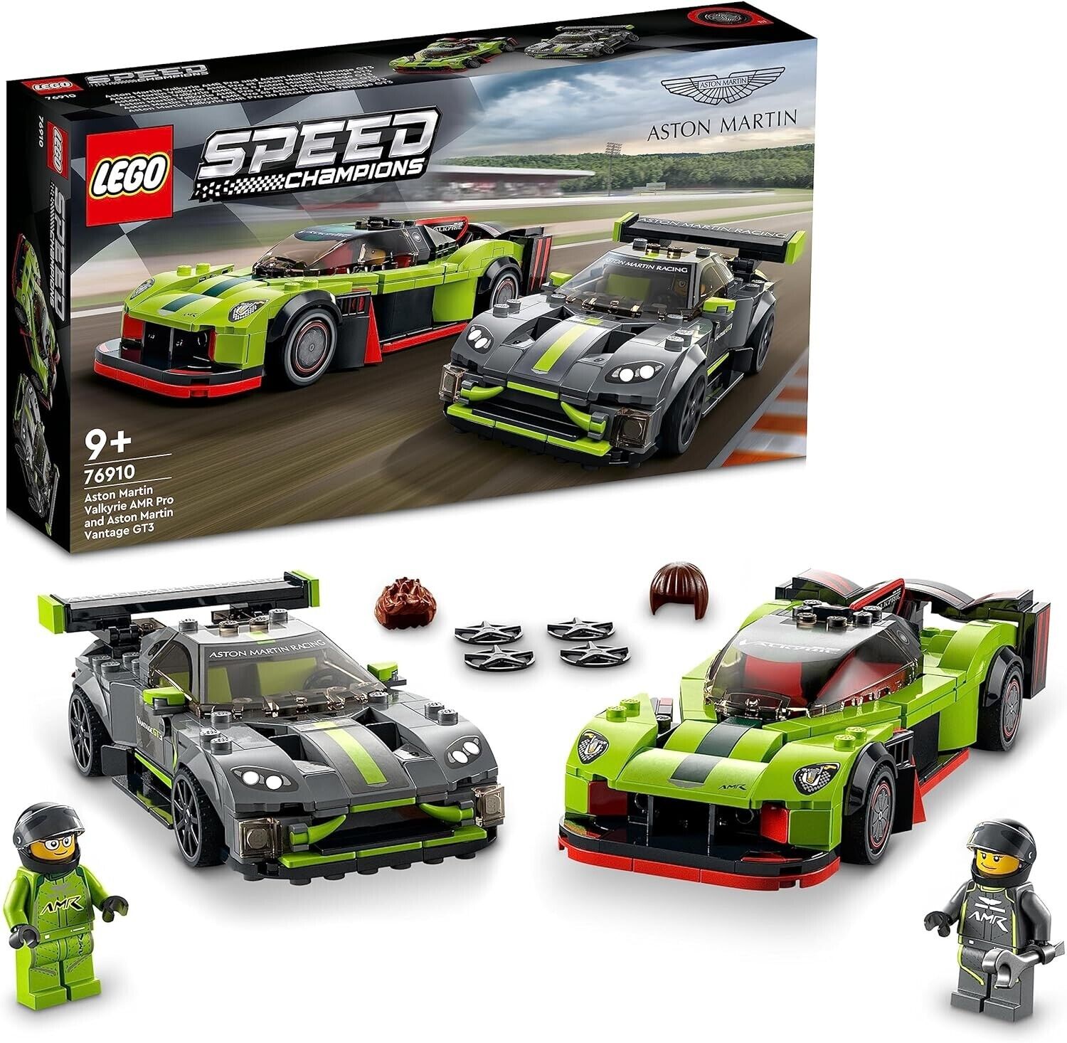 LEGO 76910 SPEED CHAMPIONS Aston Martin Valkyrie AMR Pro e Aston Martin Vantage