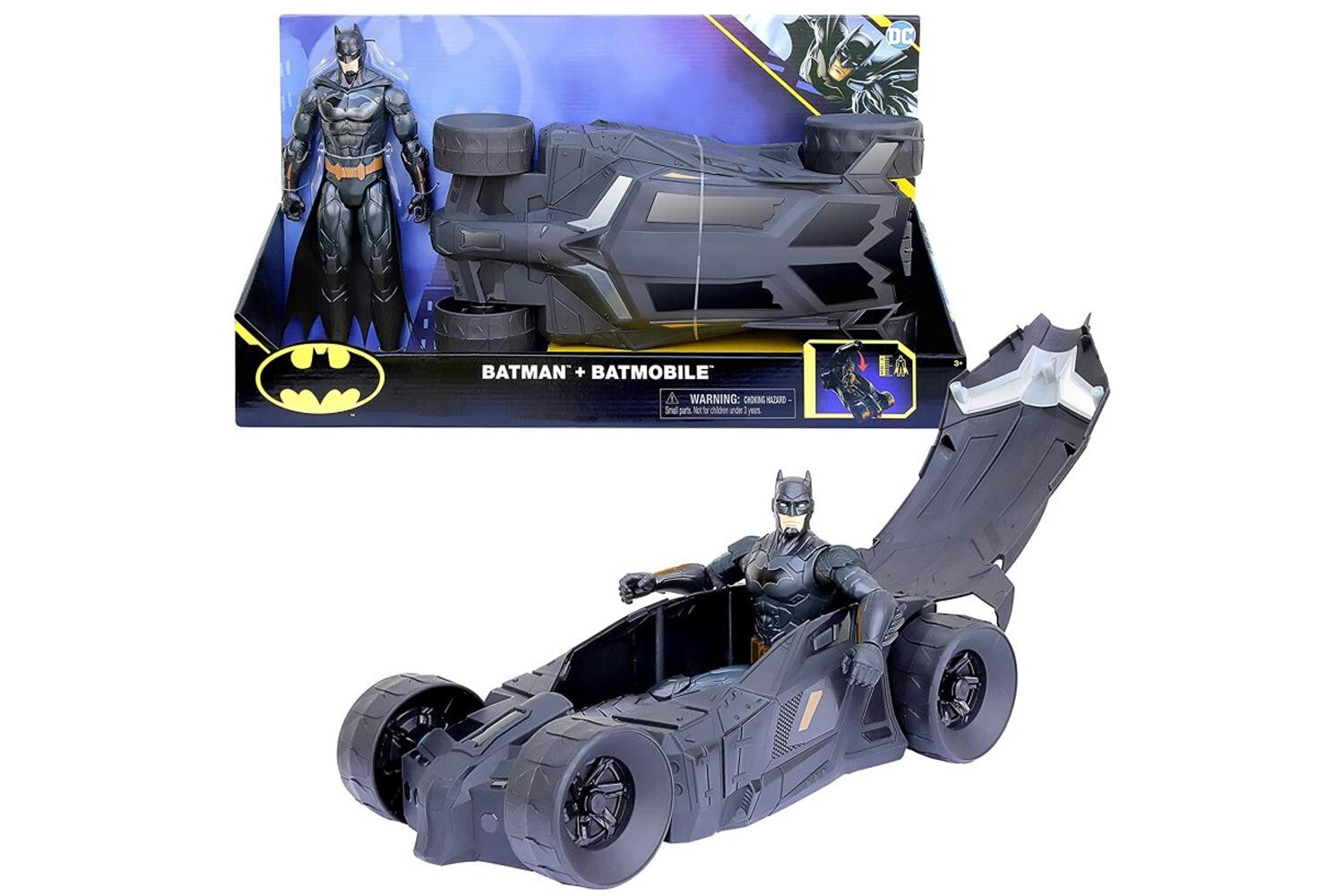 Dc Comics Batman e Batmobile