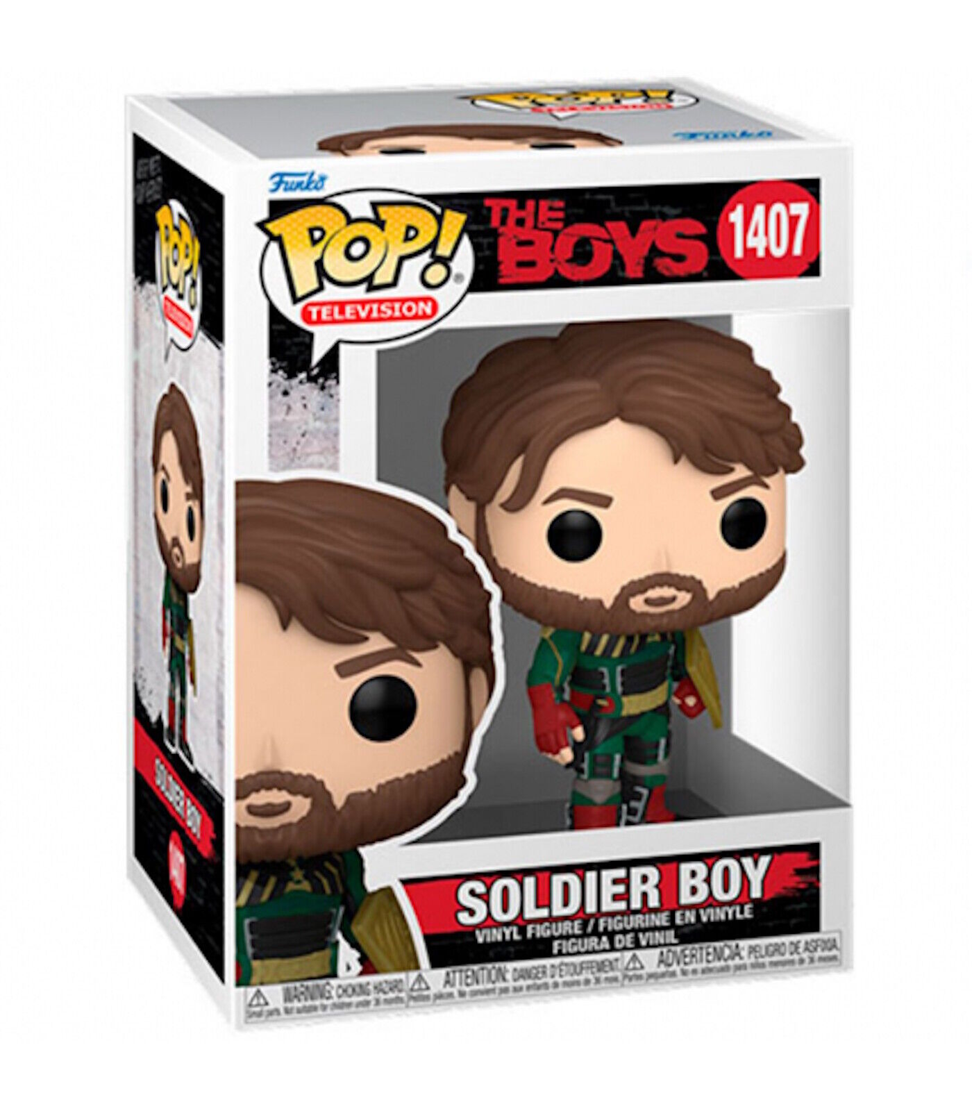 Funko Pop! Television - The Boys 1407 - Soldier Boy - Vinyl Figure