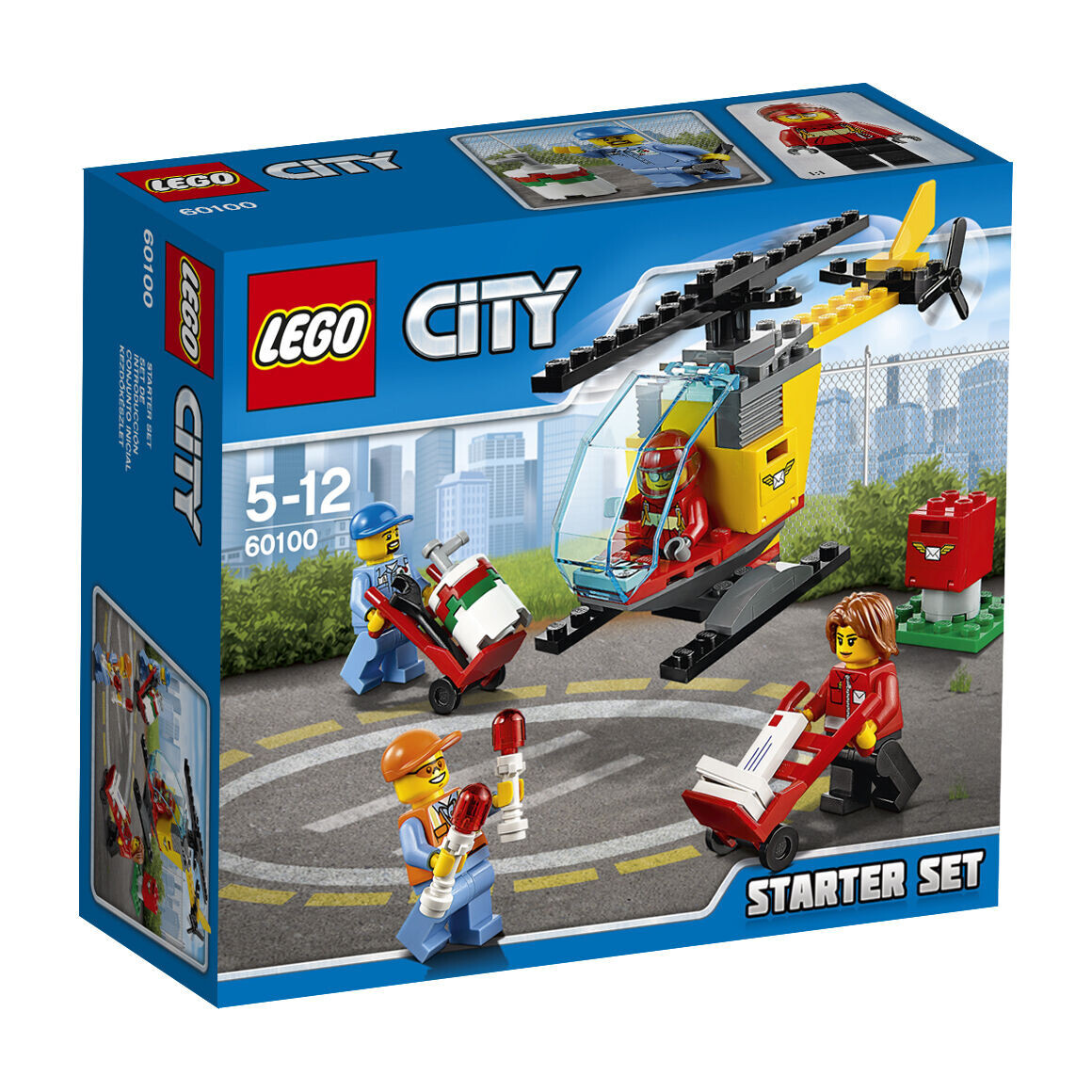 Originale LEGO City 60100 - Aeroporto, Set Da Introduzione