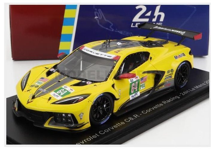 SPARK-MODEL S8644 CHEVROLET - CORVETTE C8.R 5.5L V8 TEAM CORVETTE RACING N 64 24