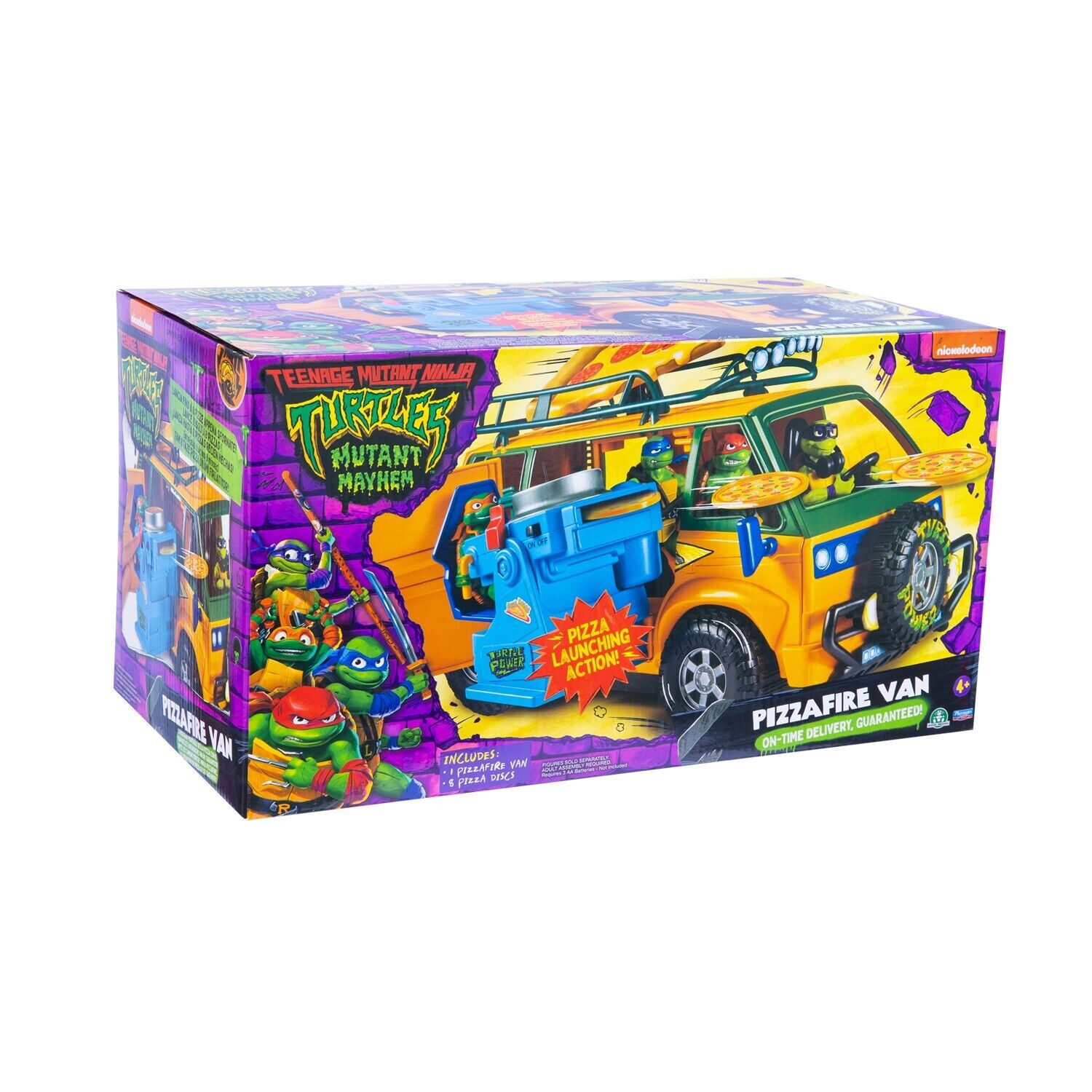NINJA TURTLES Van lancia pizze Playset Giochi Preziosi