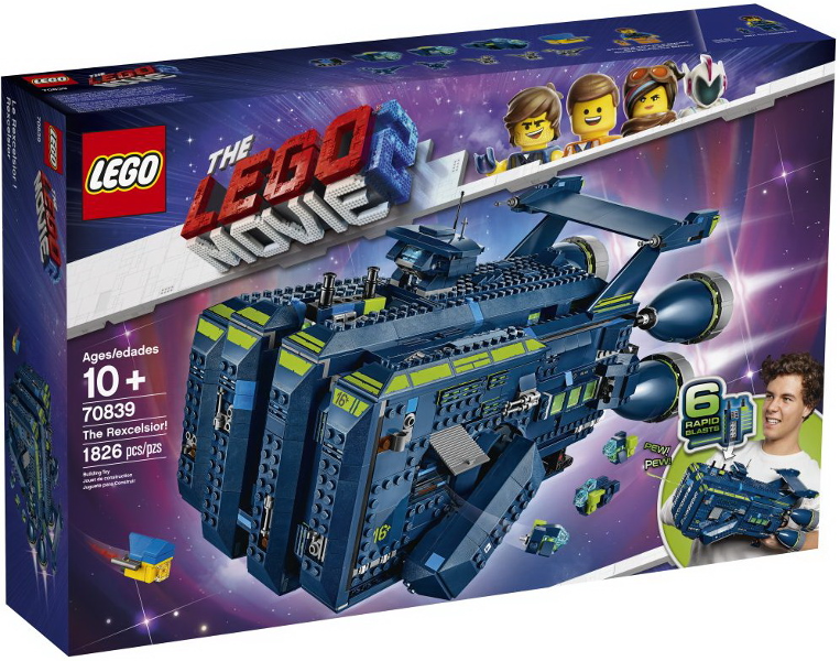 MOLTO RARO! LEGO 70839 The Rexcelsior! - Lego Movie 2 *NUOVO & Sigillato*