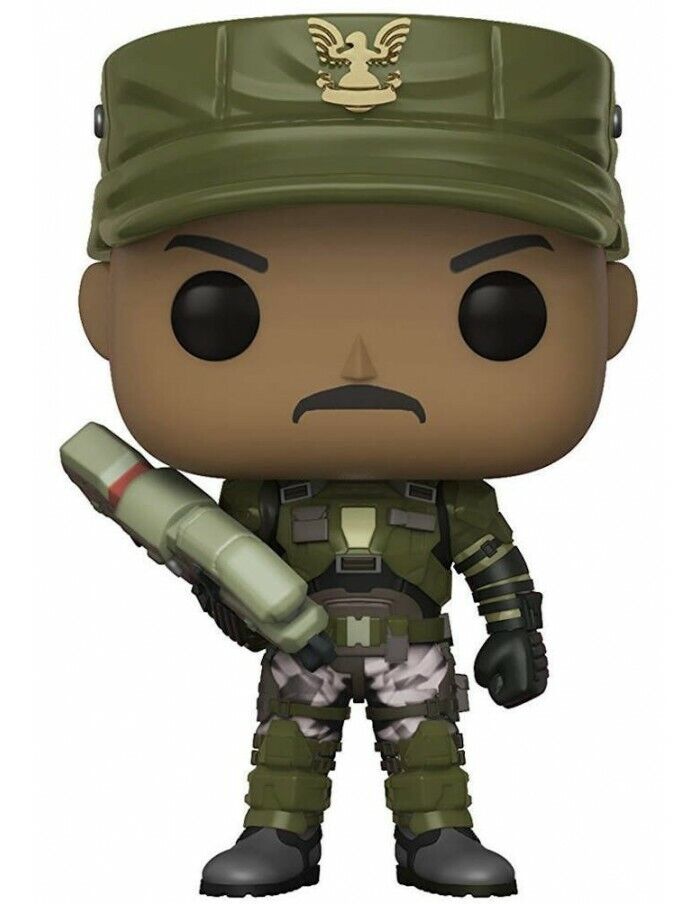 FUNKO POP GAMES HALO SGT JOHNSON VINYL FIGURE NEW!